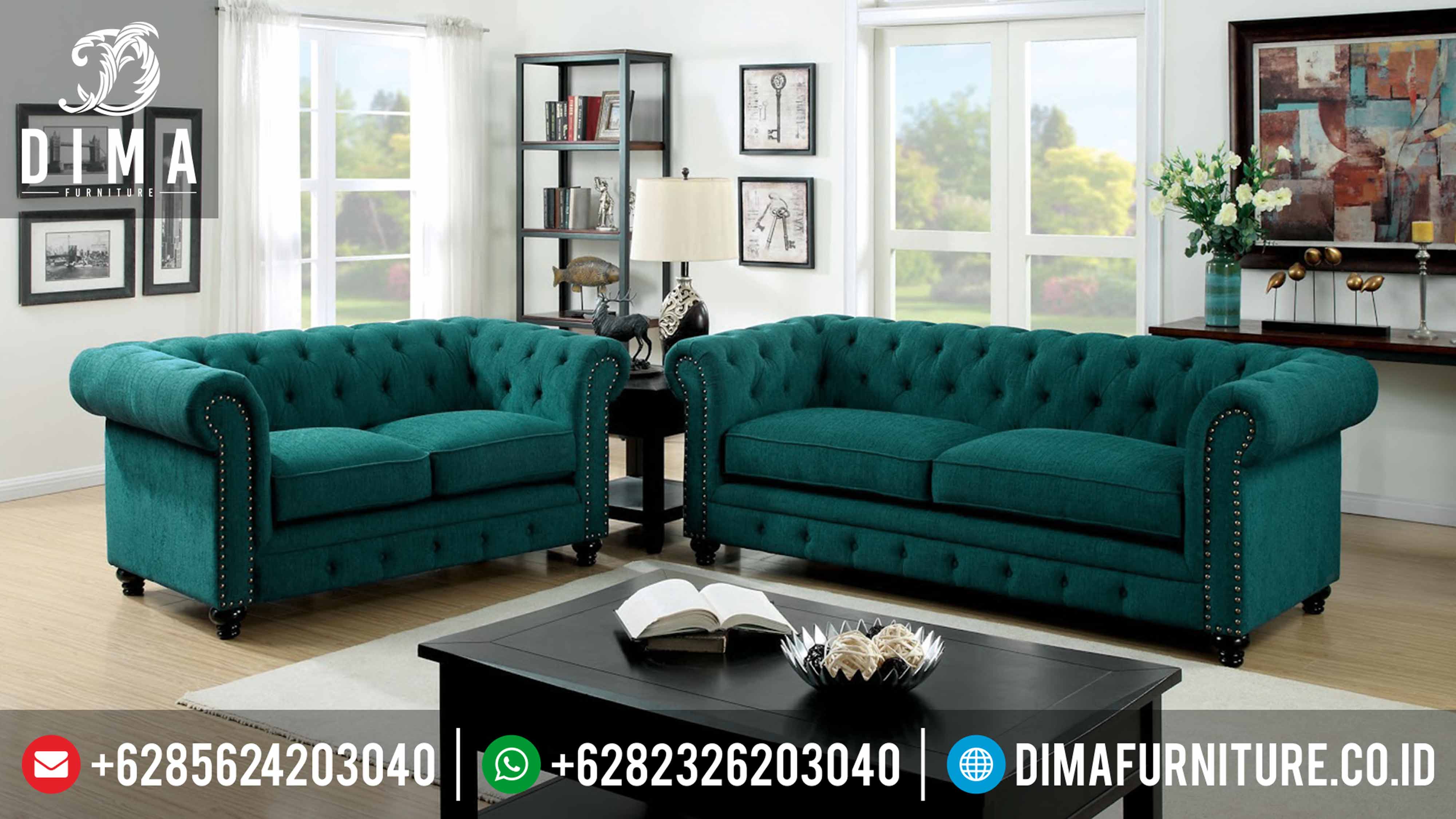 Sofa Tamu Minimalis Terbaru Vintage 2017 DF 0294 Dima Furniture Jepara