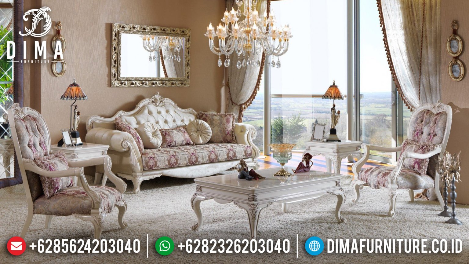 Luxury Furniture Set Sofa Tamu Mewah Jepara DF-0510 – WA +62 823-2620