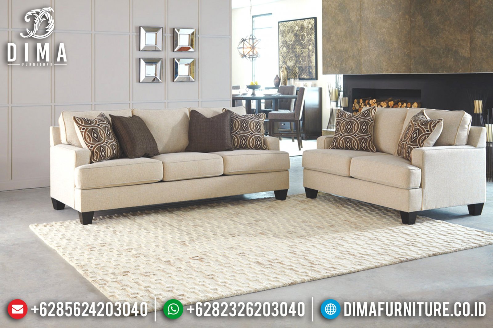 Sofa Tamu Minimalis Jepara Furniture Indonesia Sofa Mewah Terbaru Df 0692