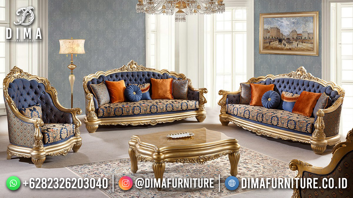 Amazing Design Sofa Tamu Mewah Jepara Luxurious Df-1625