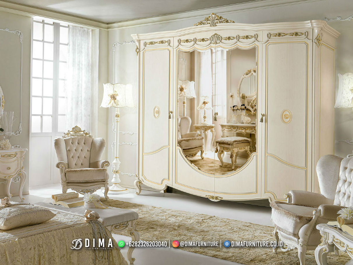 Jual Lemari Baju Mewah Sultan Luxury Classic Eropa Design Furniture DF-2883