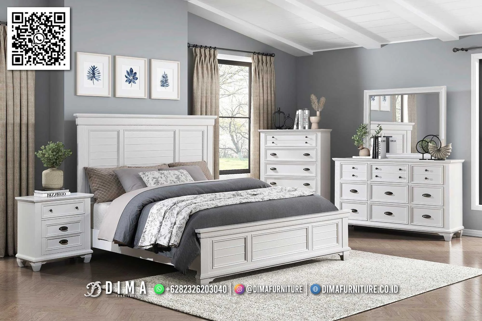 Tempat Tidur Minimalis Putih Modern Set Terlengkap 277DF Tempat Tidur Minimalis Putih Modern Set Terlengkap 277DF