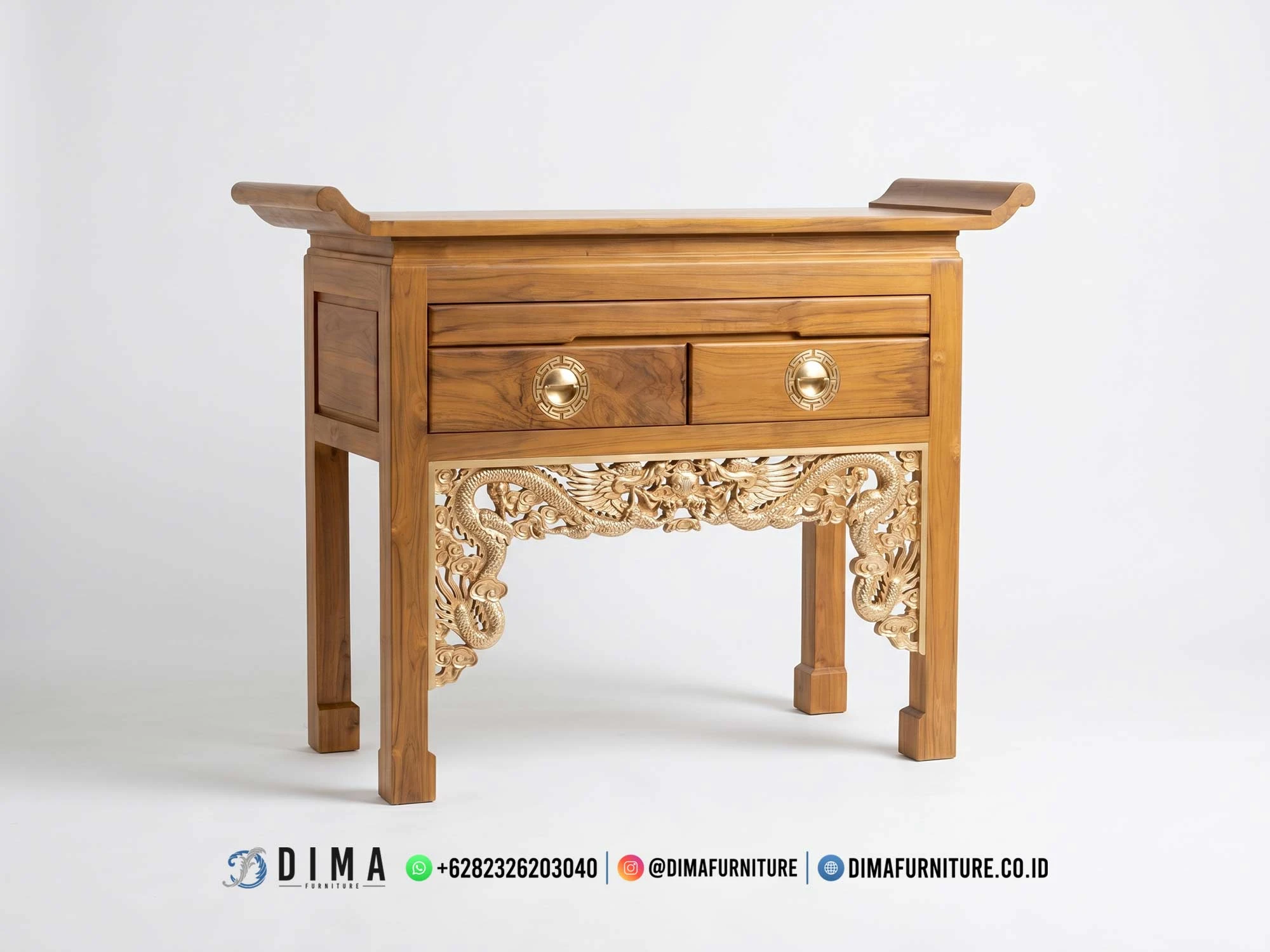 Beli Meja Altar Sembahyang Ukir Naga Antique Asian 438DF Beli Meja Altar Sembahyang Ukir Naga Antique Asian 438DF