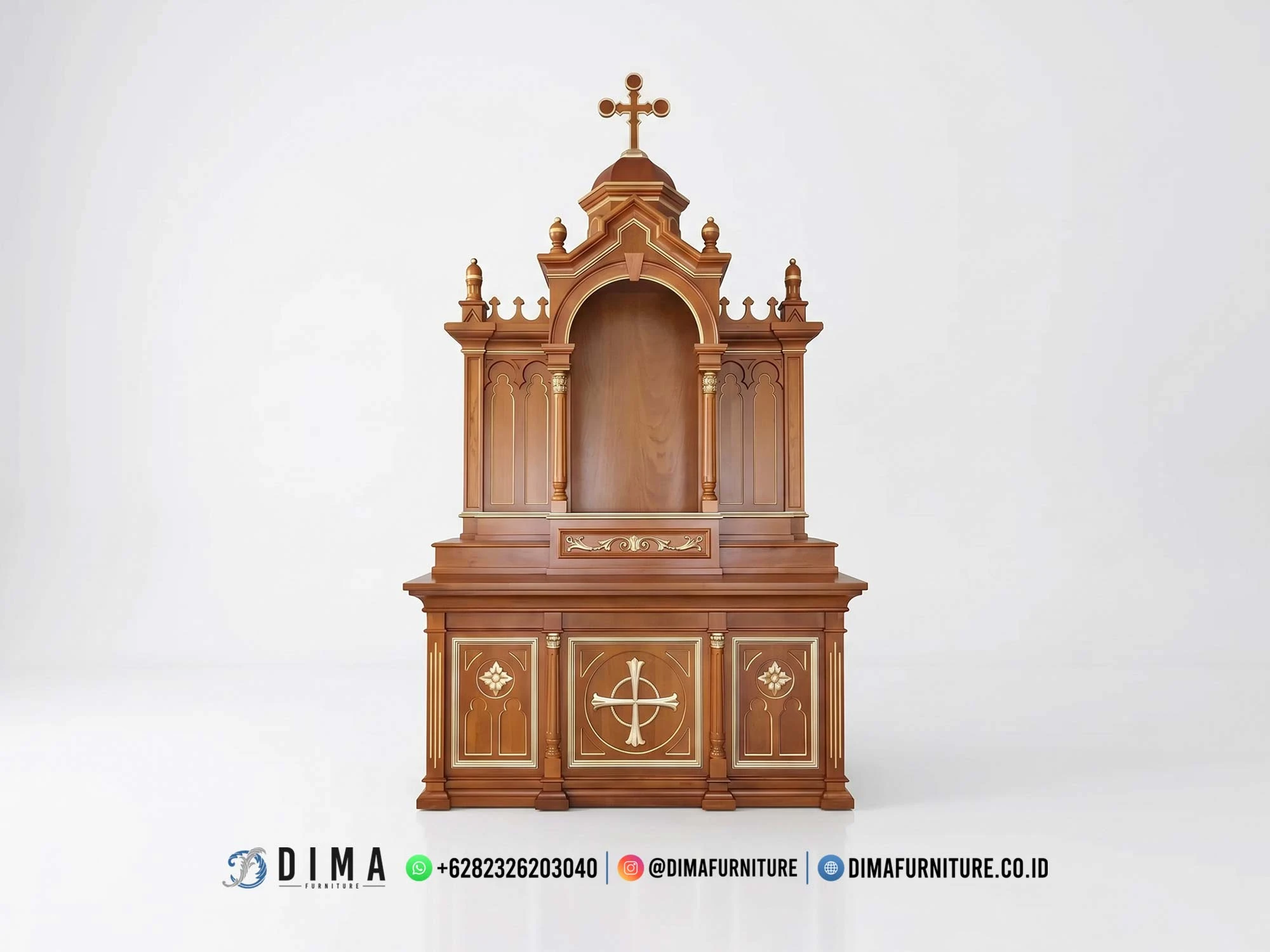 Mimbar Gereja Jati Premium Mimbar Gereja Jati Premium