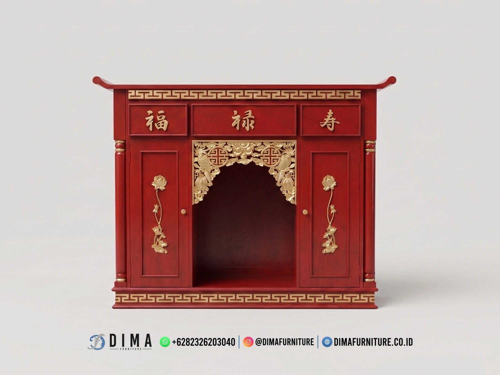 Meja Altar Jati Jepara 458DF Meja Altar Jati Jepara 458DF