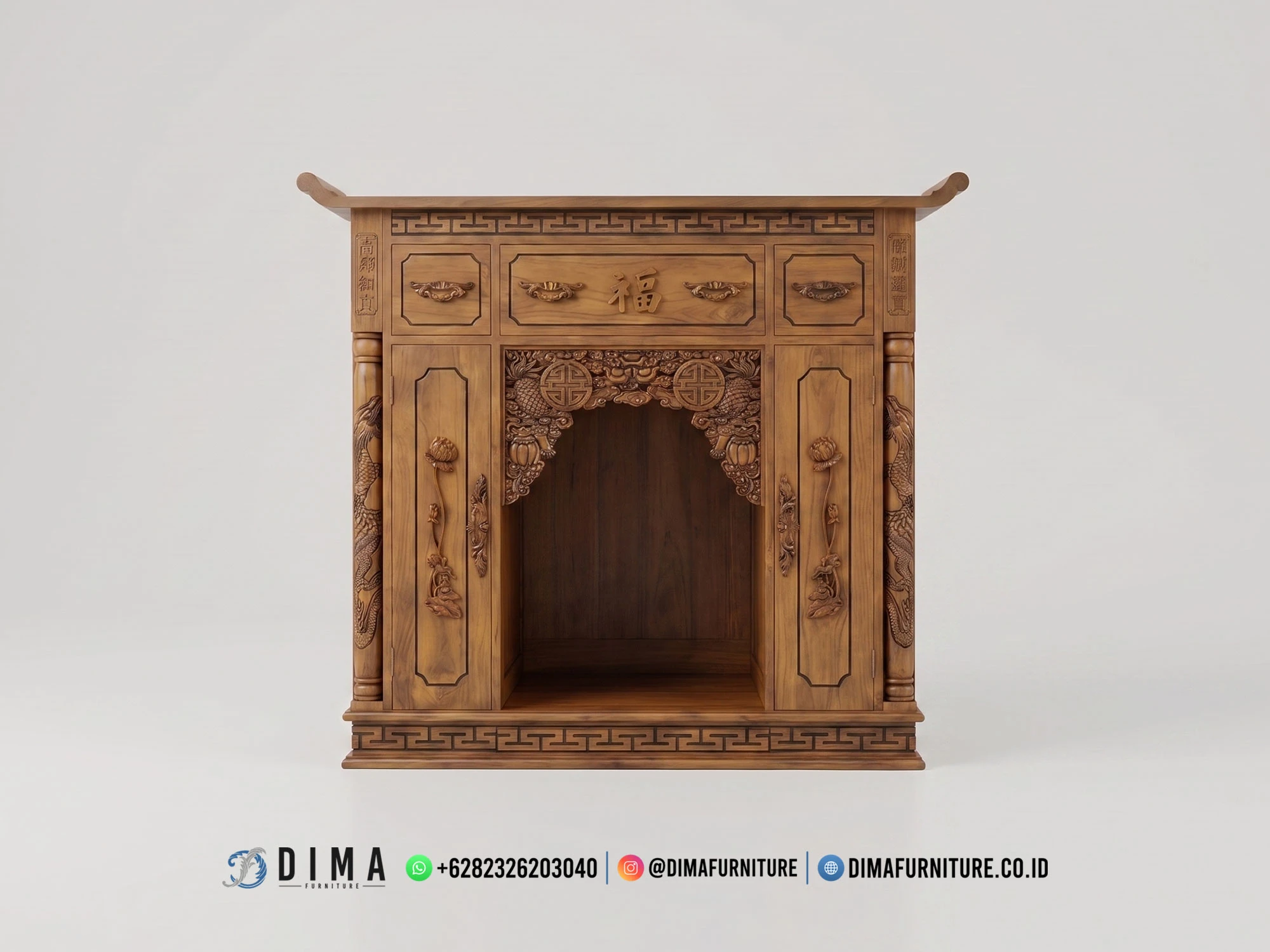 Meja Altar Sembahyang Tionghoa 459DF Meja Altar Sembahyang Tionghoa 459DF