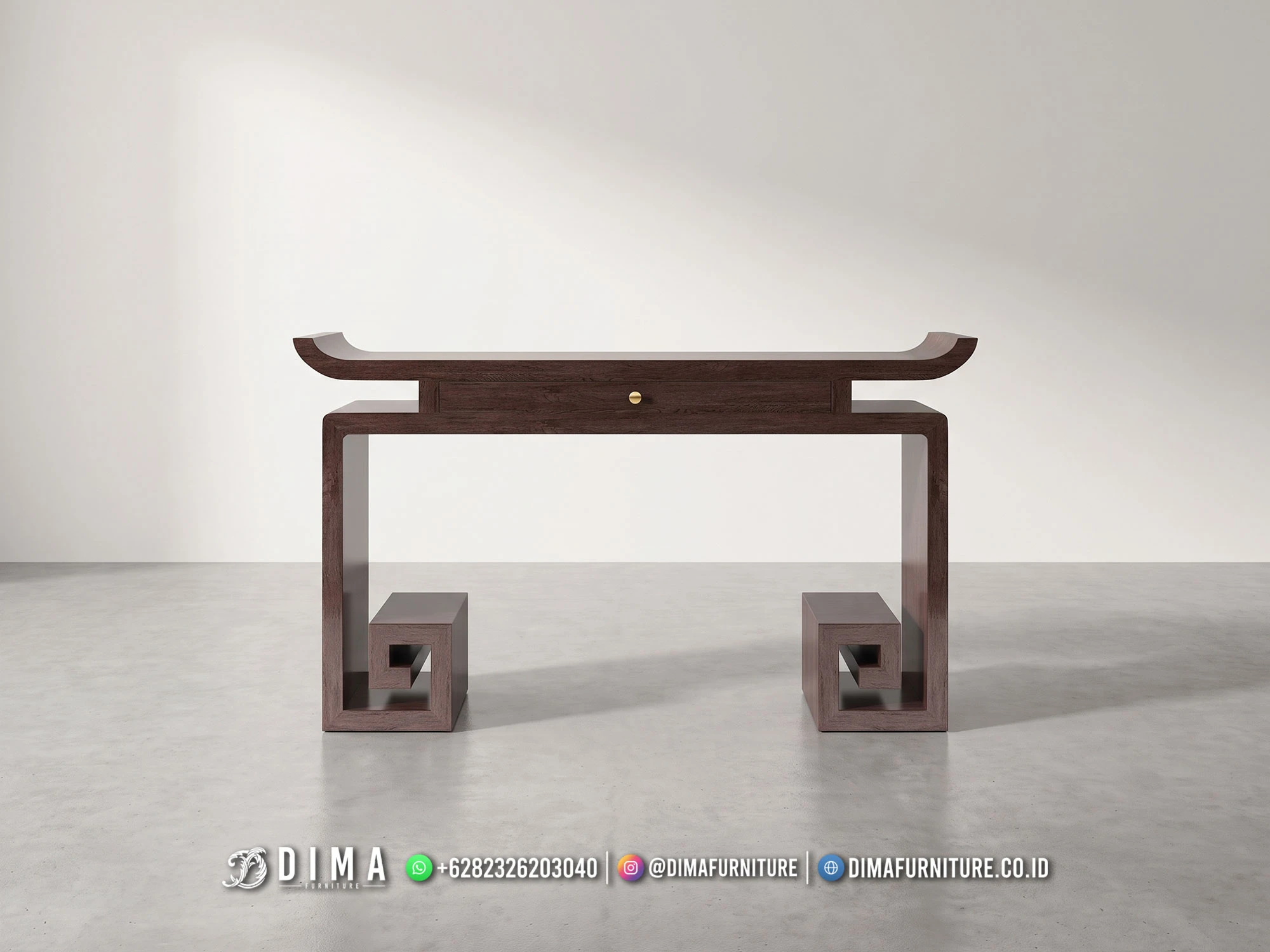 Meja Sembahyang Altar Jati Jepara Ju Bao 464DF Meja Sembahyang Altar Jati Jepara Ju Bao 464DF