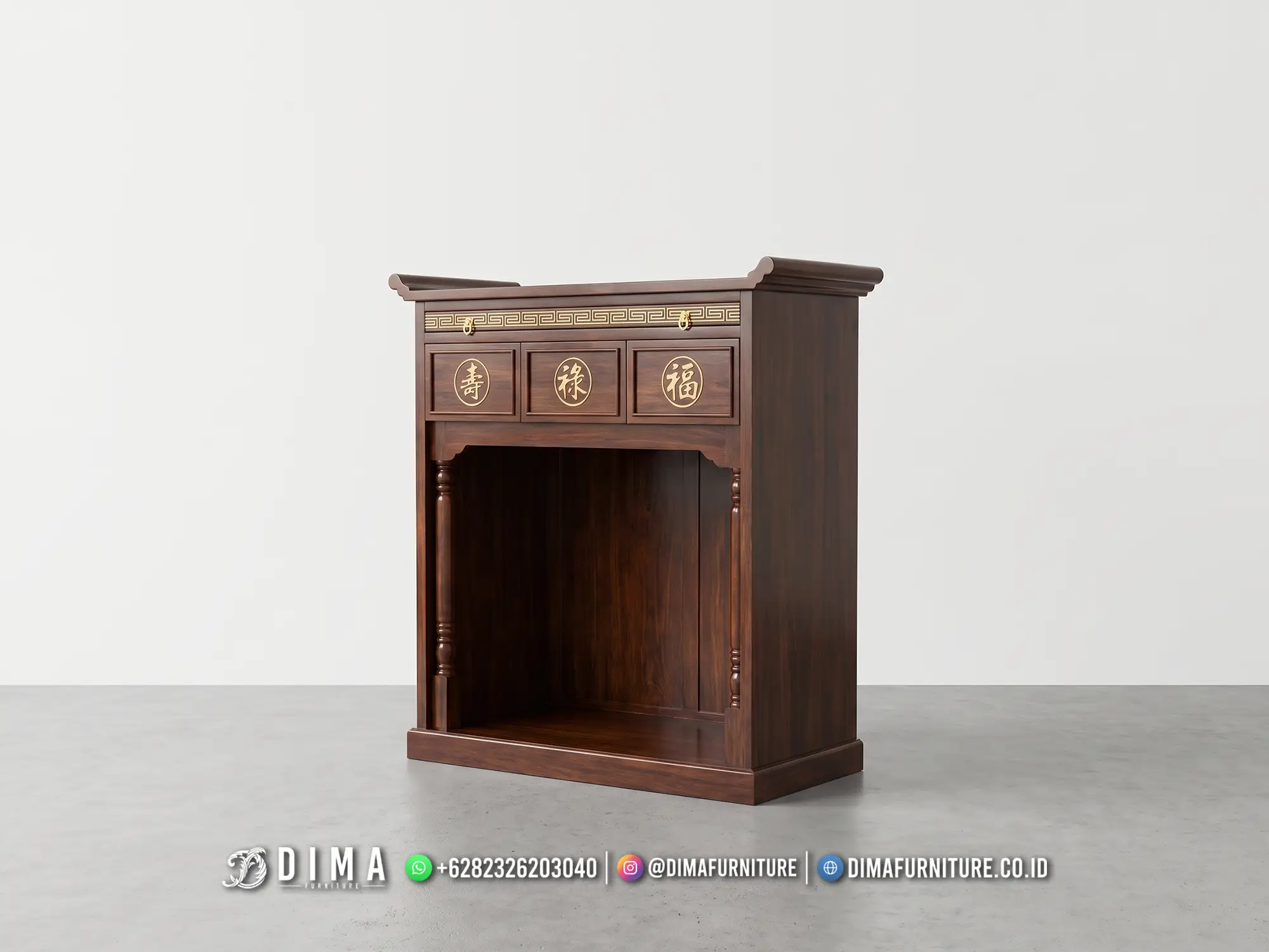Meja Altar Sembahyang Jati Xianming Jepara