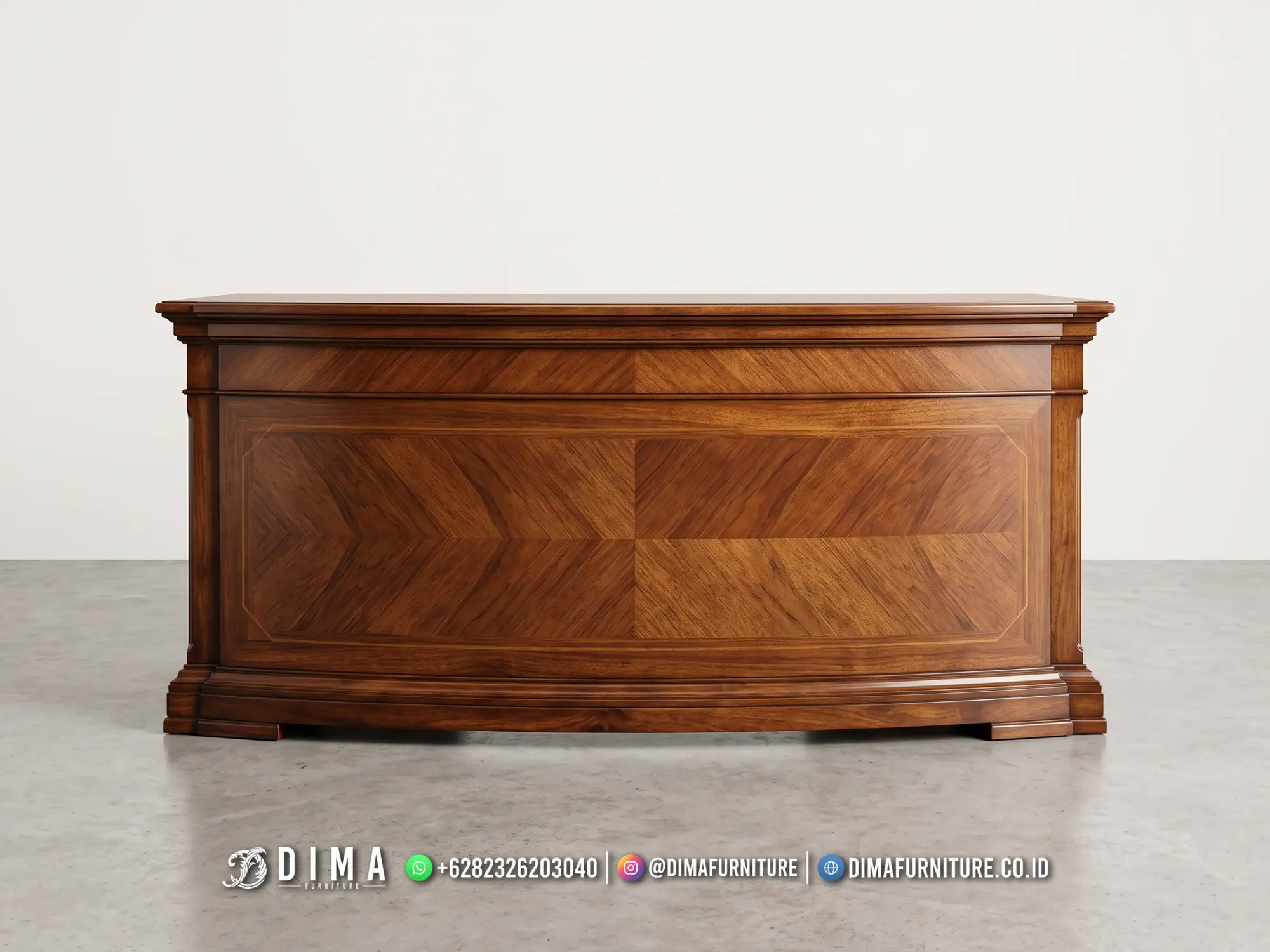 Model Meja Kantor Jati Jepara Octavius
